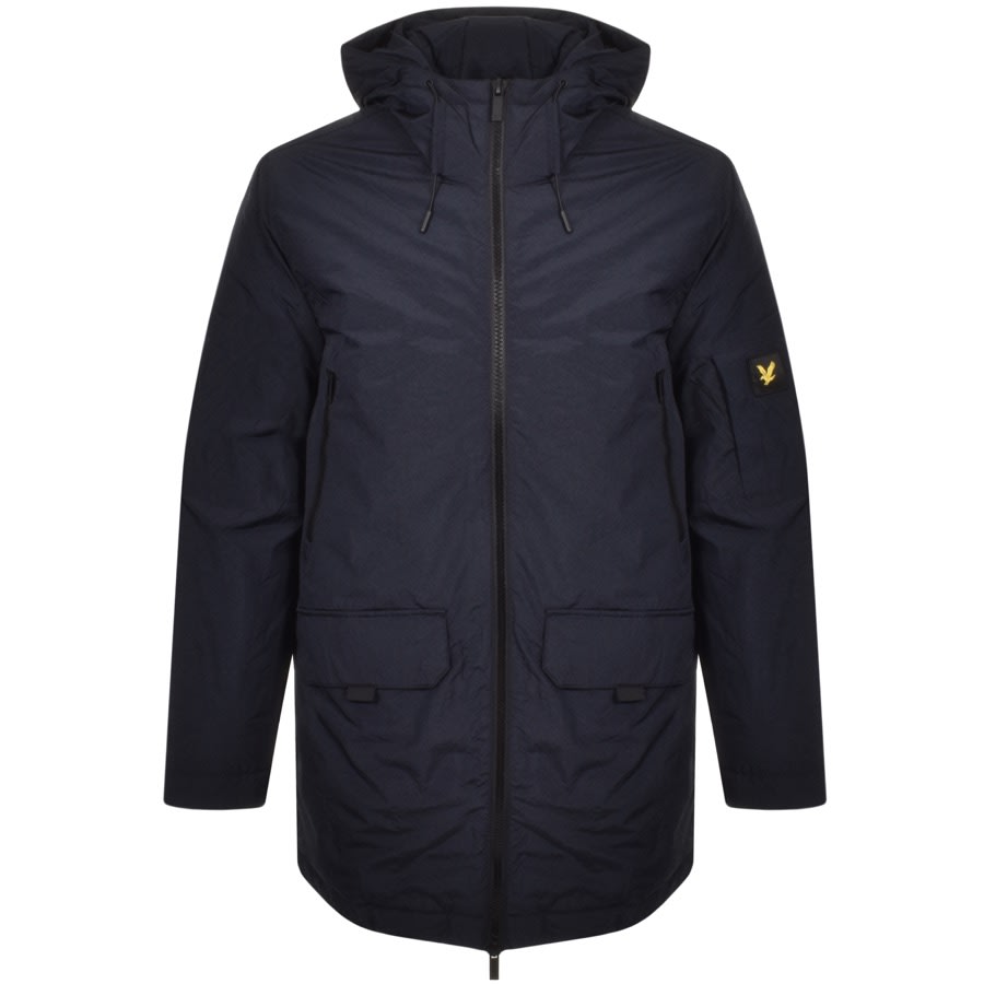 Alternative Image for ProductLyle And Scott Wadded Longline Parka Navy1